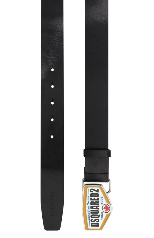 Кожаный ремень Dsquared2 BEM0566/12900001 Чёрный  BEM0566/12900001 Фото 3
