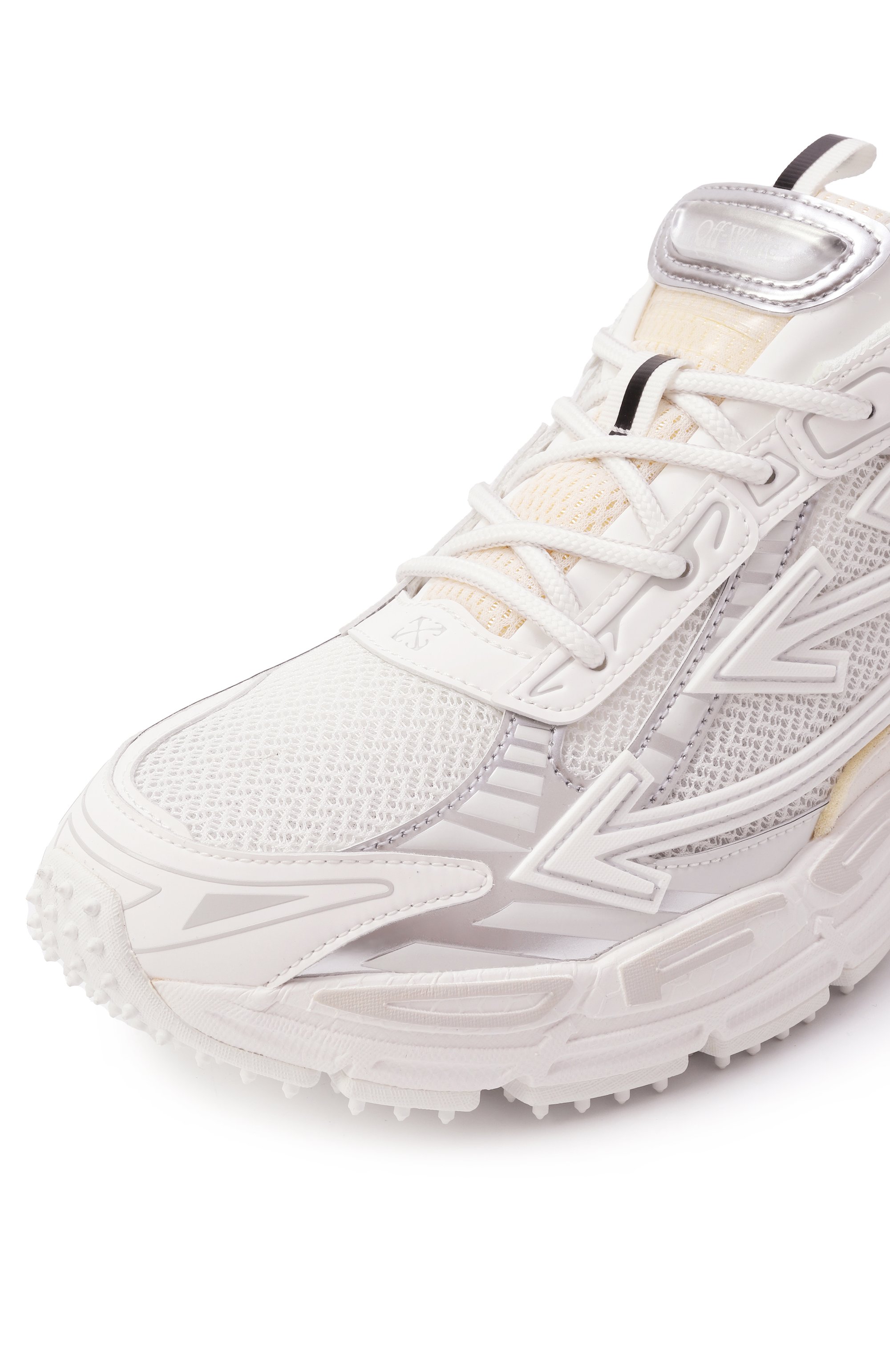 Комбинированные кроссовки be right back OFF-WHITE, арт. 0MIA295C99FAB0010101, фото 7