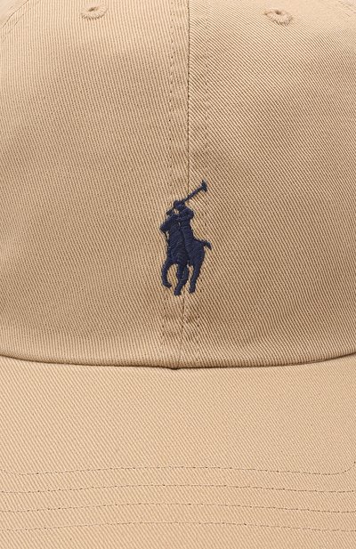 Хлопковая бейсболка POLO RALPH LAUREN, арт. 323552489, фото 3