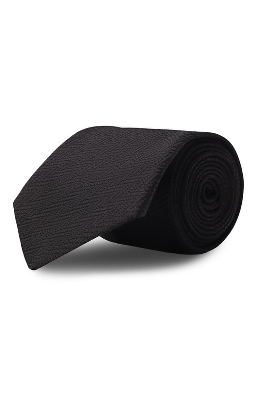 Шелковый галстук Giorgio Armani GM000800/TE20412 Чёрный GM000800/TE20412