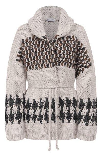 Женский кашемировый кардиган BRUNELLO CUCINELLI, арт. M52638506