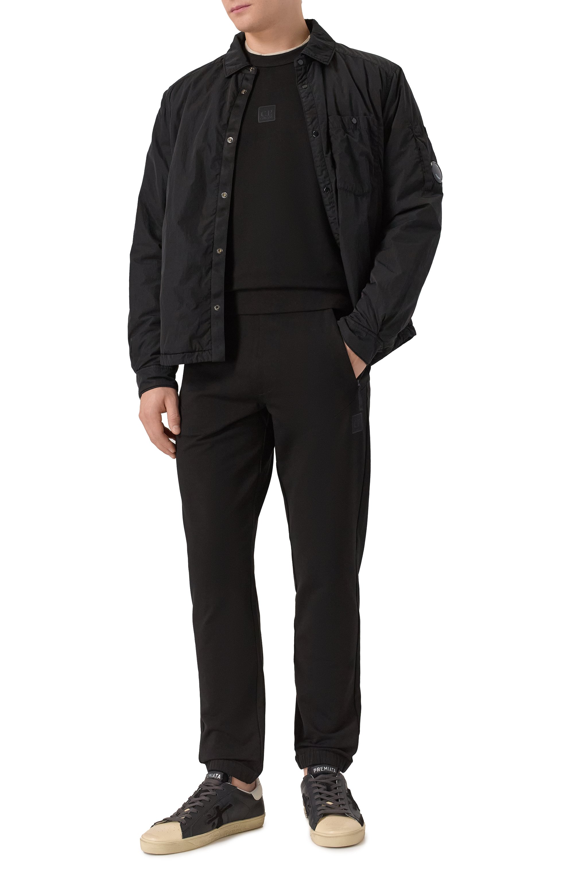 Хлопковый свитшот C.P. COMPANY, арт. 19CLSS022A006452W, фото 2