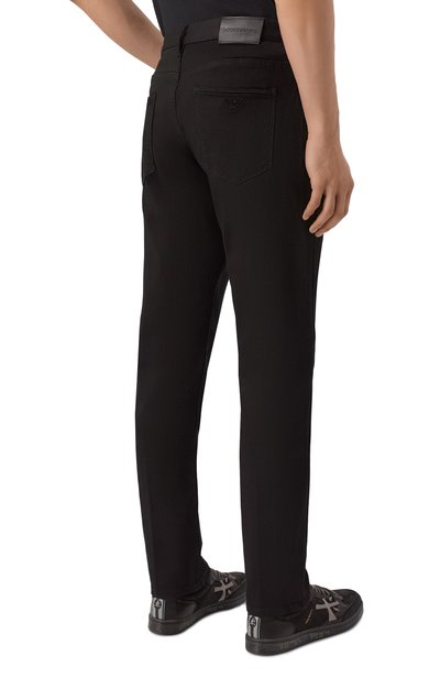Джинсы EMPORIO ARMANI черного цвета по цене 29750 руб., арт. EM000121/AF15954, фото 4 Джинсы EMPORIO ARMANI, арт. EM000121/AF15954, фото 4