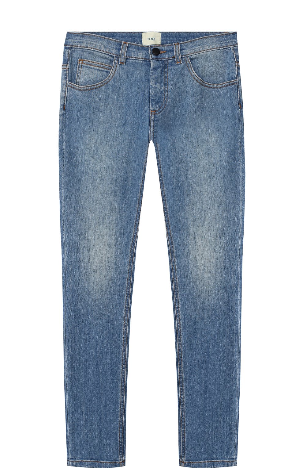 Джинсы с декоративными потертостями FENDI, арт. JFF120/A3TR/6A-8A, фото 1