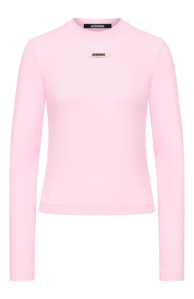 Женская хлопковый лонгслив JACQUEMUS, арт. 24ETSW00155/AJ00124