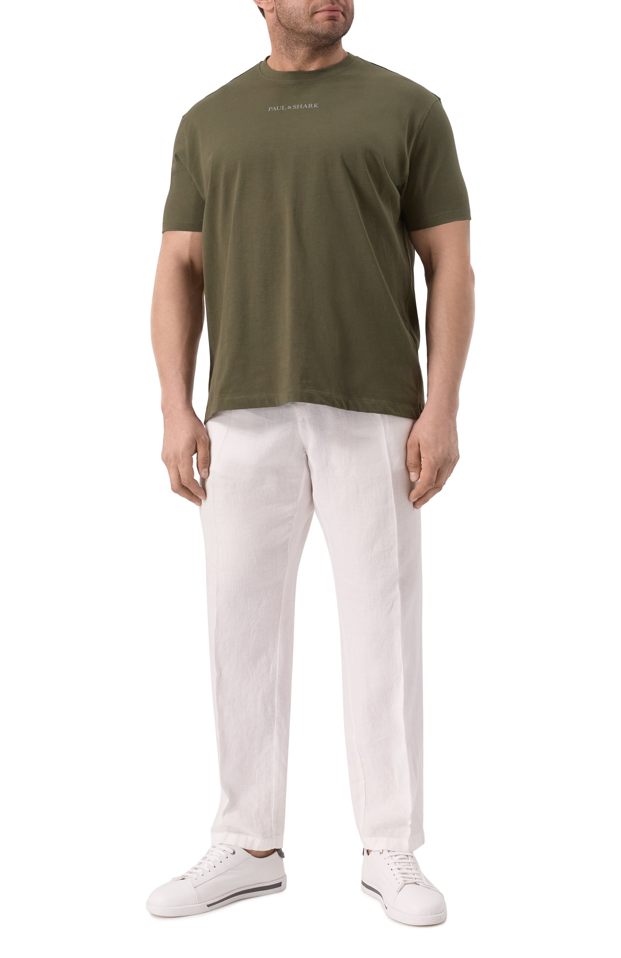 Хлопковая футболка PAUL&SHARK, арт. 25411088/3XL, фото 2