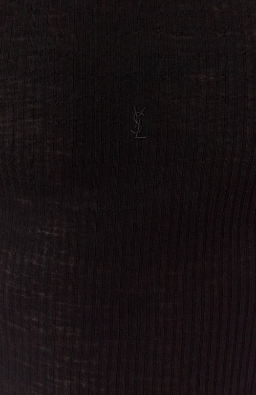Шерстяная майка Saint Laurent 757294/YBMV2 Чёрный  757294/YBMV2 Фото 5