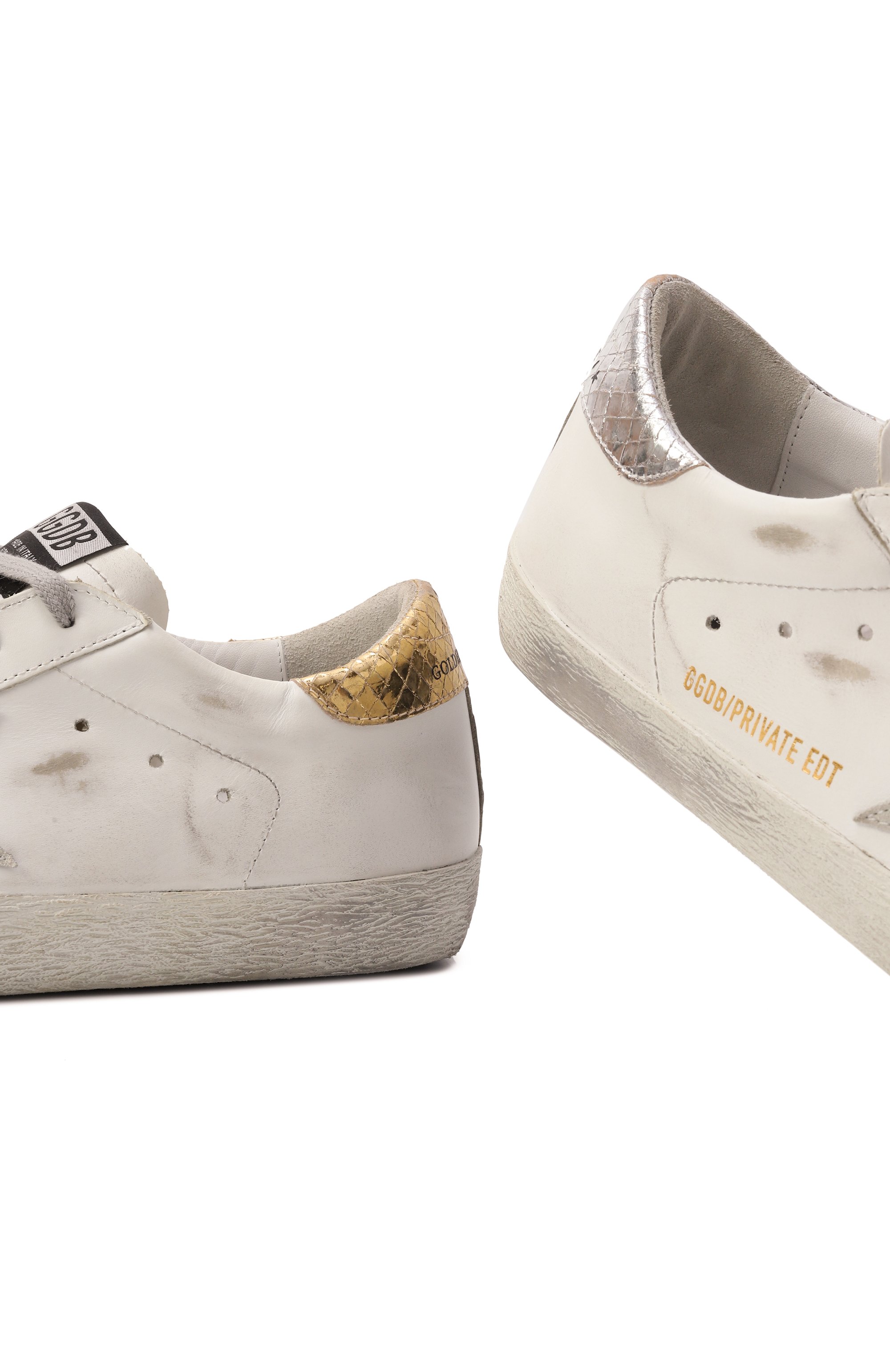 Кожаные кеды super star GOLDEN GOOSE DELUXE BRAND, арт. GWF00101.F000861, фото 8