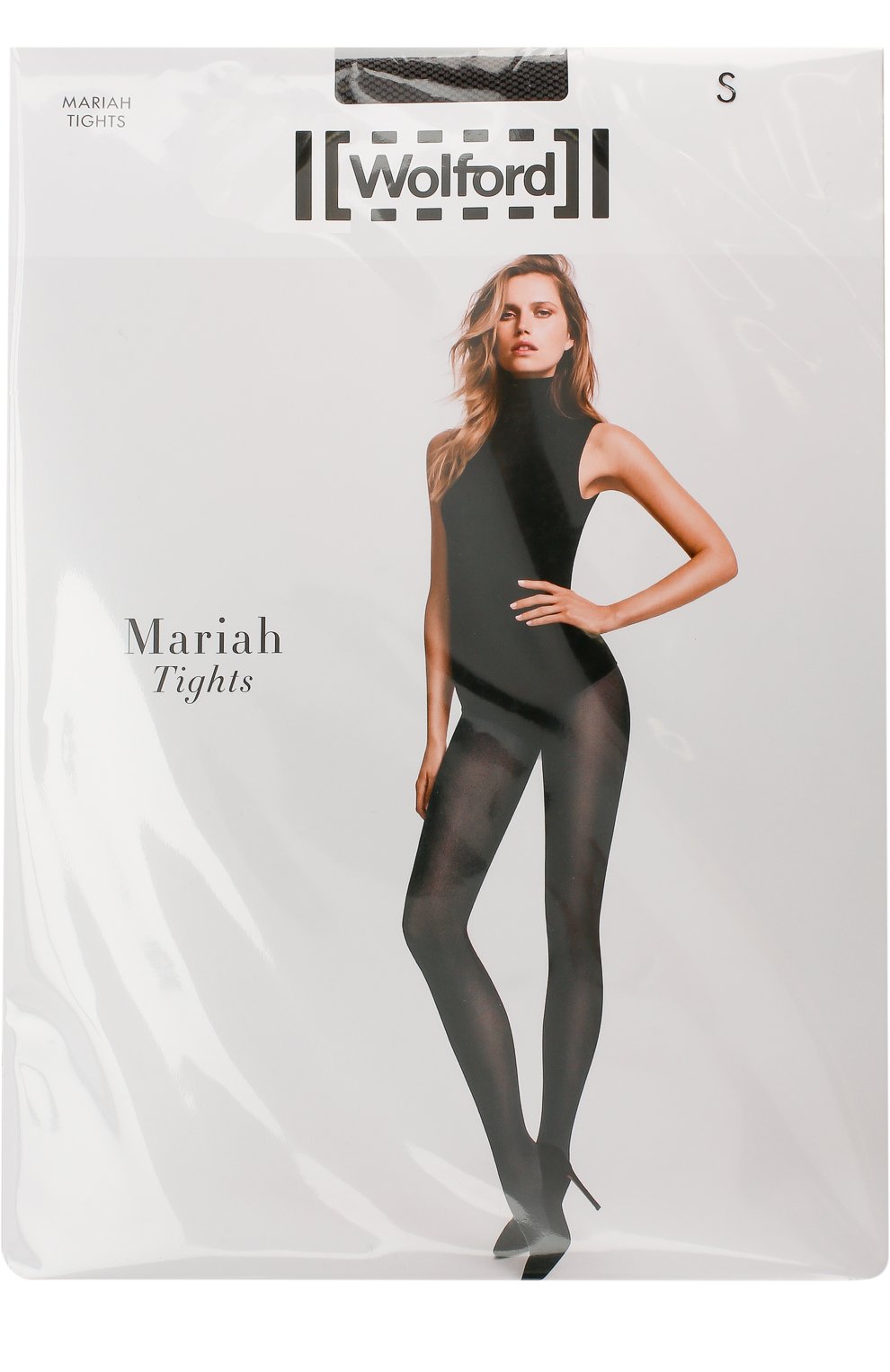 Колготки WOLFORD черного цвета по цене 3000 руб., арт. 14659, фото 1 Колготки WOLFORD, арт. 14659, фото 1