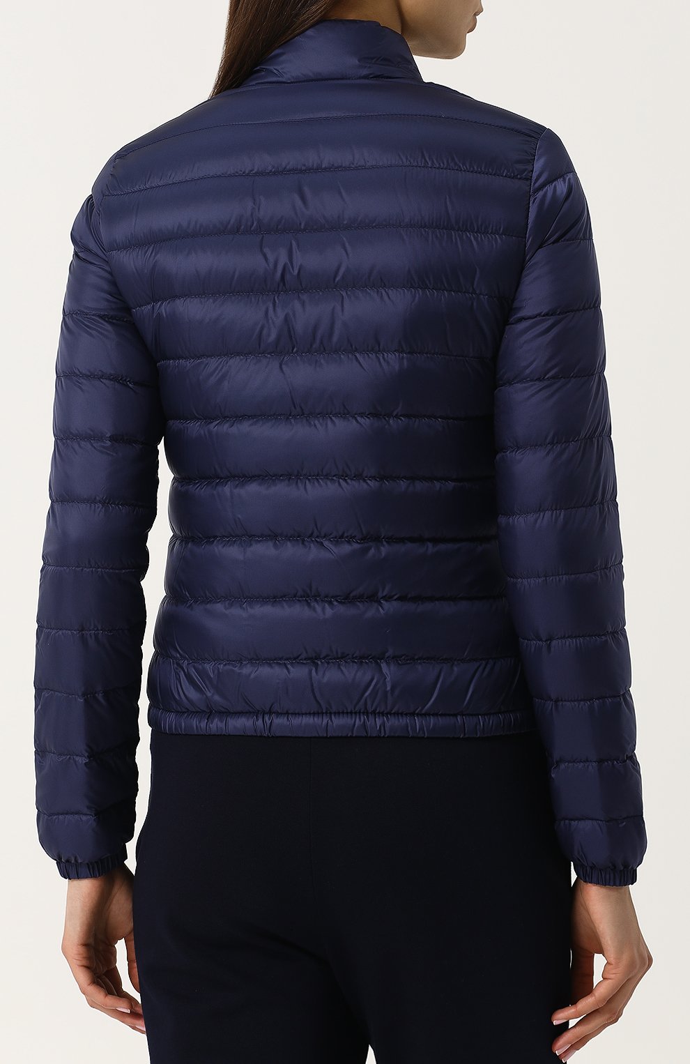 Стеганый пуховик с воротником-стойкой MONCLER, арт. D1-093-45379-99-53048, фото 4