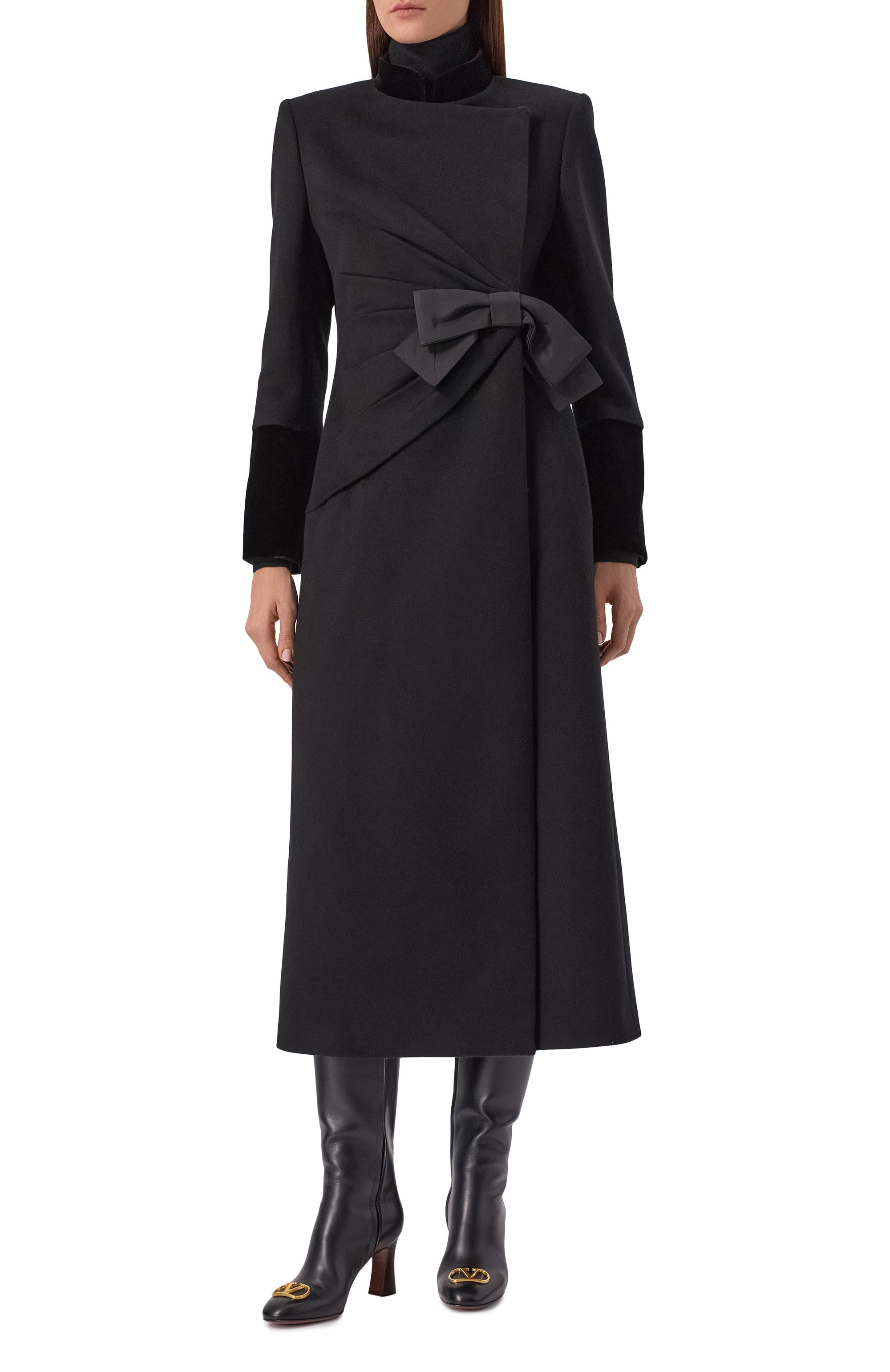 Пальто из шерсти и кашемира VALENTINO, арт. 7B0CA805/6JA, фото 3