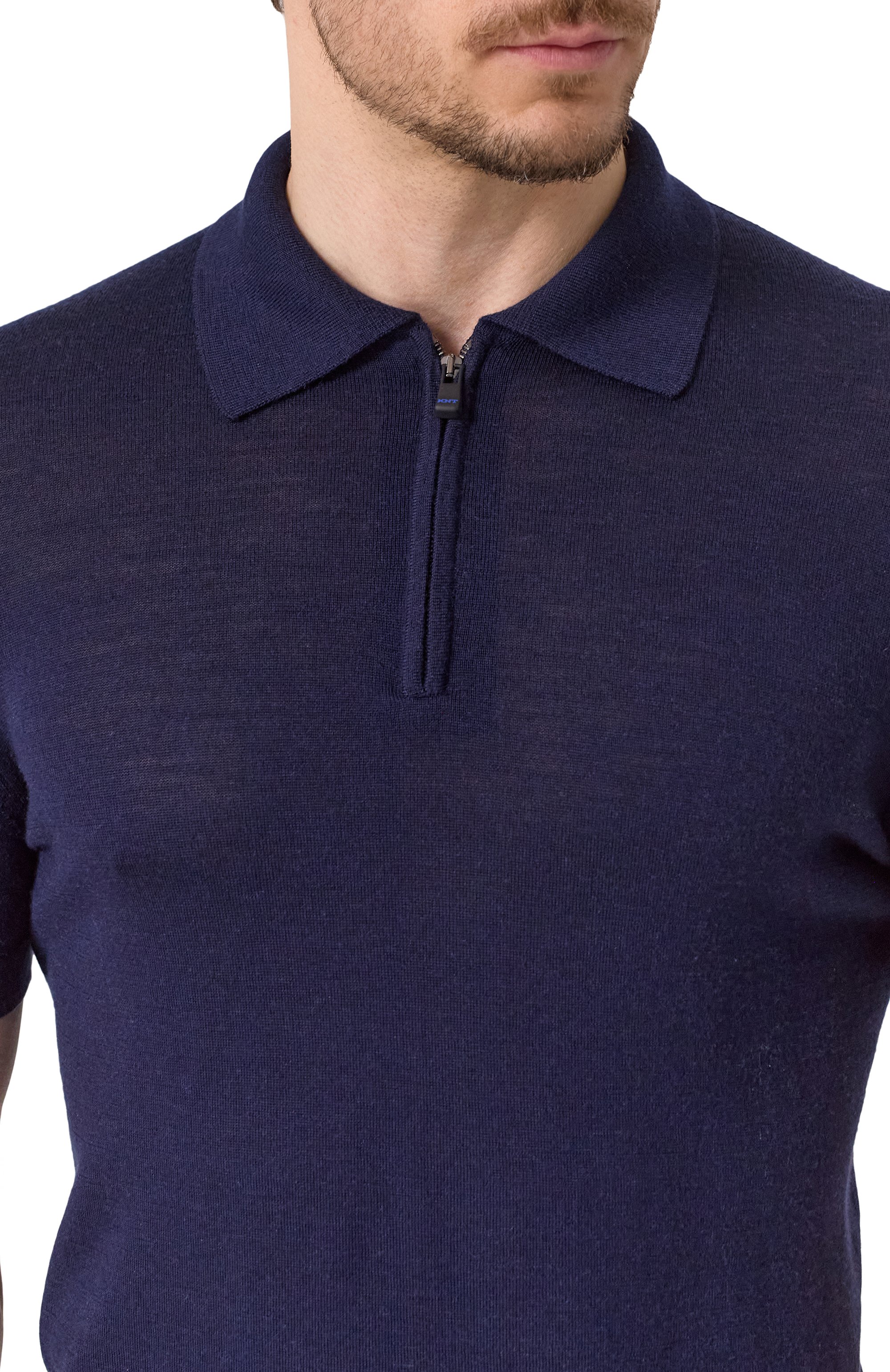 Поло из шерсти и шелка KNT, арт. UMM059201, фото 5