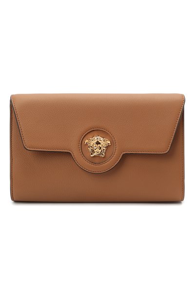 Кожаный кошелек на цепочке la medusa VERSACE, арт. 1000814/DVIT2T, фото 1