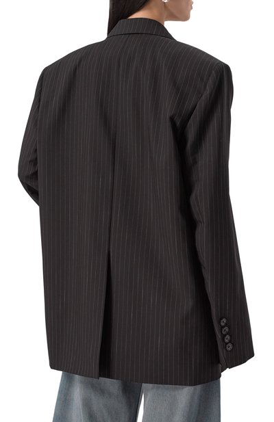 Шерстяной жакет ANN DEMEULEMEESTER, арт. 2402-W-JA15-FA516-D0091, фото 4