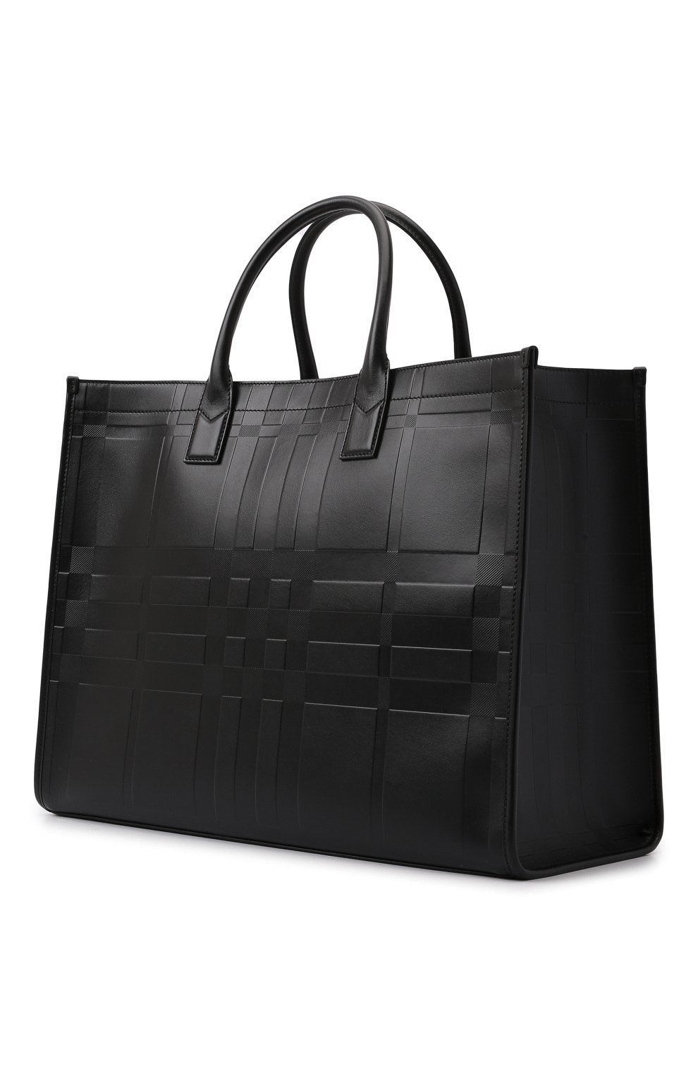 Кожаная сумка-тоут BURBERRY, арт. 8049028, фото 4