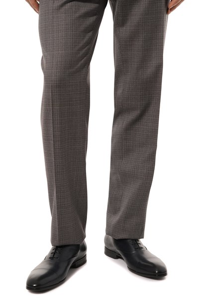 Кожаные оксфорды W.GIBBS, арт. 2339007/BABY SC0ZIA, фото 3