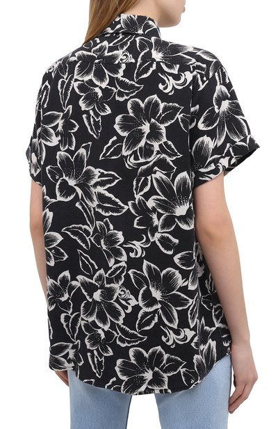 Рубашка из лиоцелла SAINT LAURENT, арт. 648017/Y01CC, фото 4