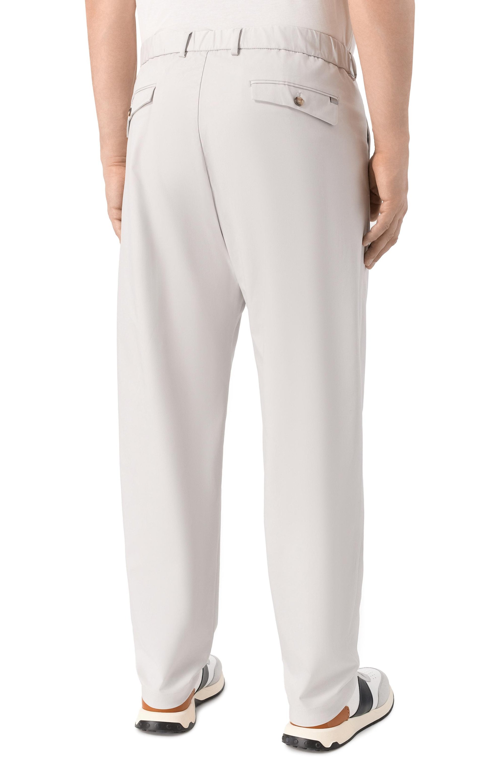 Брюки из лиоцелла и хлопка PAUL&SHARK, арт. 26414017, фото 4