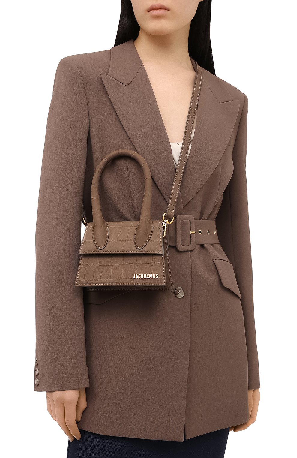 Сумка le chiquito moyen medium JACQUEMUS, арт. 203BA02/301160, фото 5