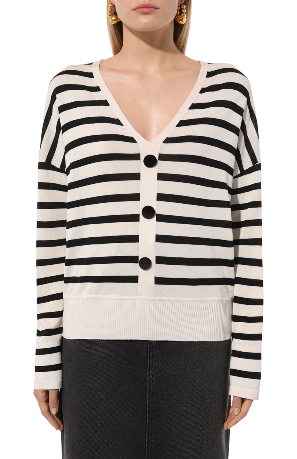 Пуловер из шелка и вискозы FREEAGE, арт. S23.JM043S.6070.1190, фото 3