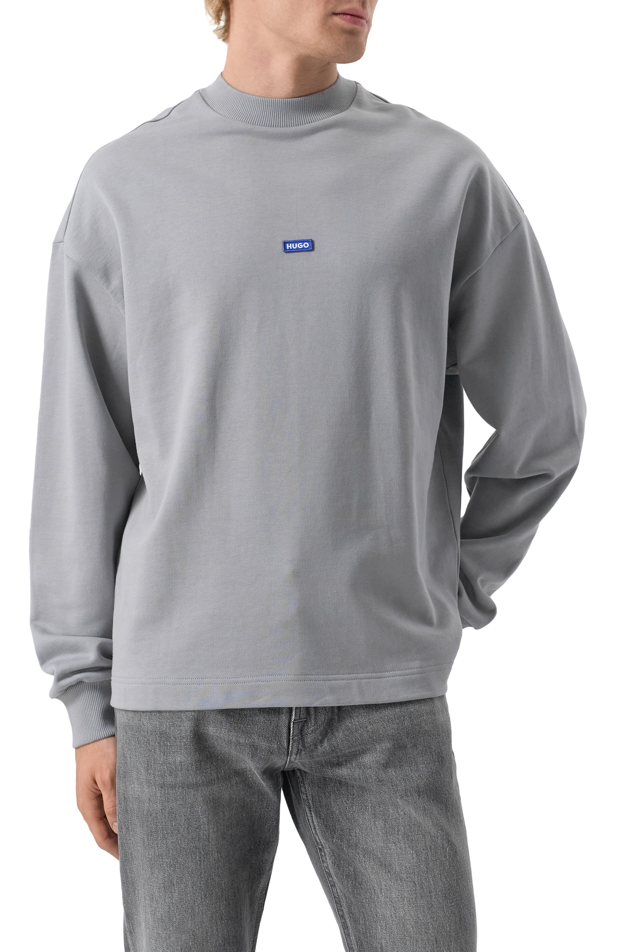 Хлопковый свитшот HUGO BLUE, арт. 50522359, фото 3