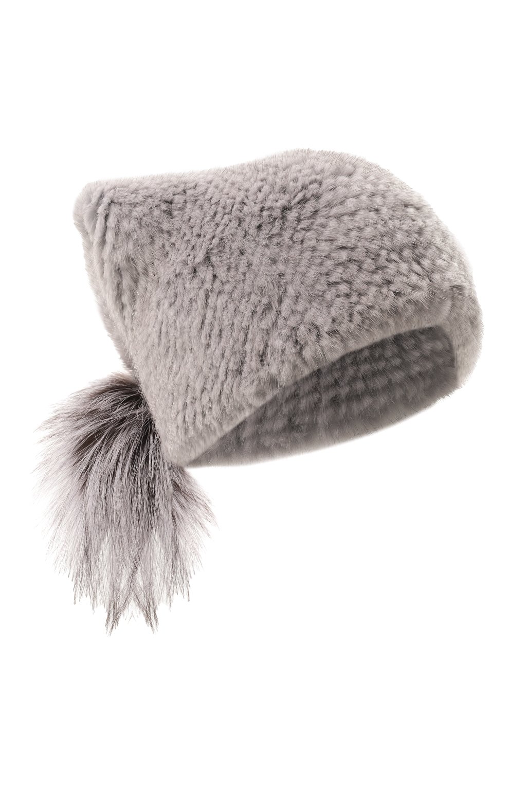 Меховая шапка из норки и лисы VICTORIA KUSENKOVA, арт. 050750036205, фото 1