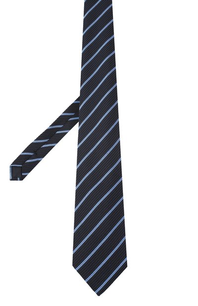 Шелковый галстук TOM FORD темно-синего цвета по цене 25950 руб., арт. 9TF31/XTF, фото 2 Шелковый галстук TOM FORD, арт. 9TF31/XTF, фото 2