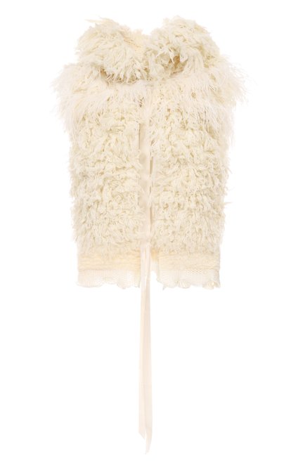 Женский шерстяной жилет ANN DEMEULEMEESTER, арт. B0013542/KN082