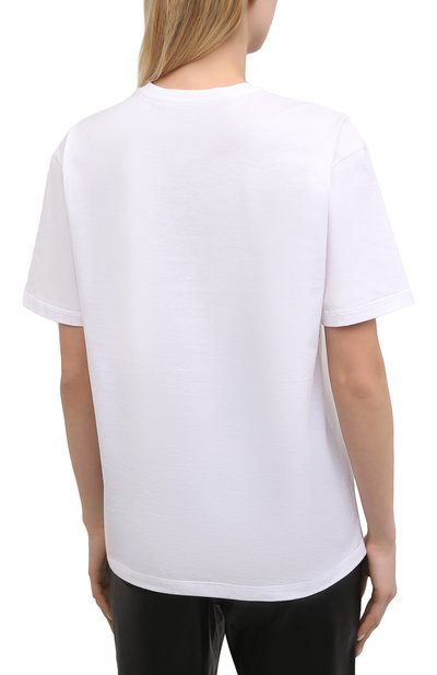 Хлопковая футболка ALEXANDER MCQUEEN, арт. 659987/QZAC6, фото 4