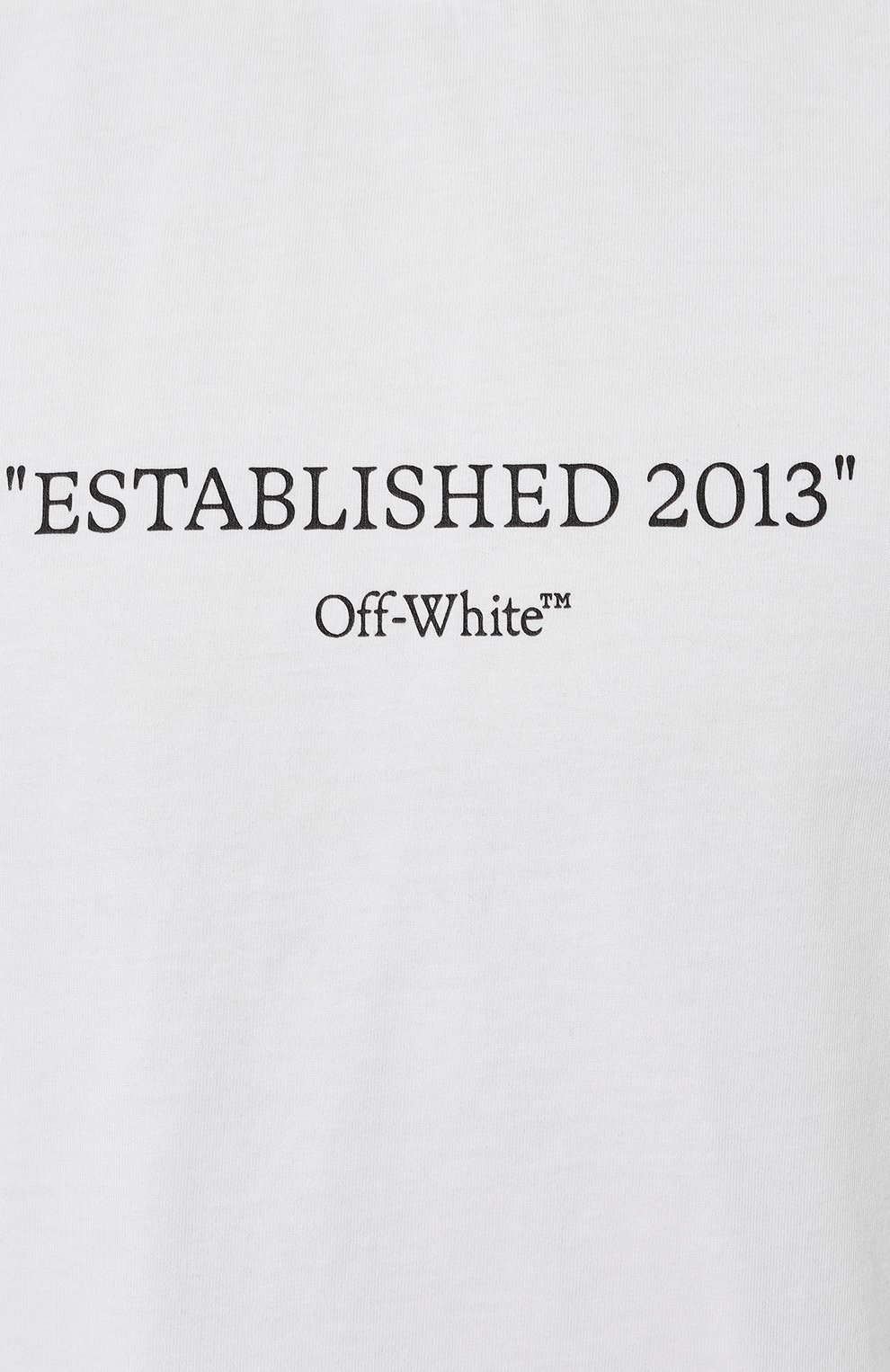 Хлопковая футболка OFF-WHITE, арт. 0MAA120C99JER009, фото 5