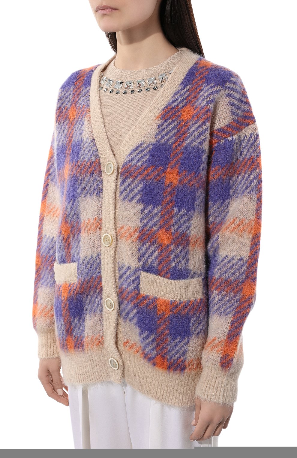 Кардиган MIU MIU, арт. MMF502-1ZAS-F0627, фото 3