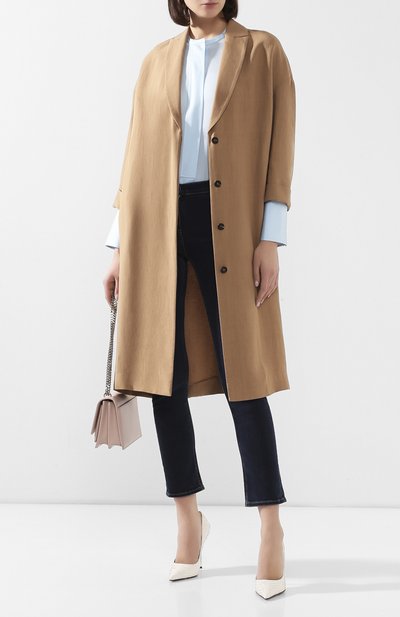 Пальто из смеси вискозы и льна BRUNELLO CUCINELLI, арт. MH1269398, фото 2