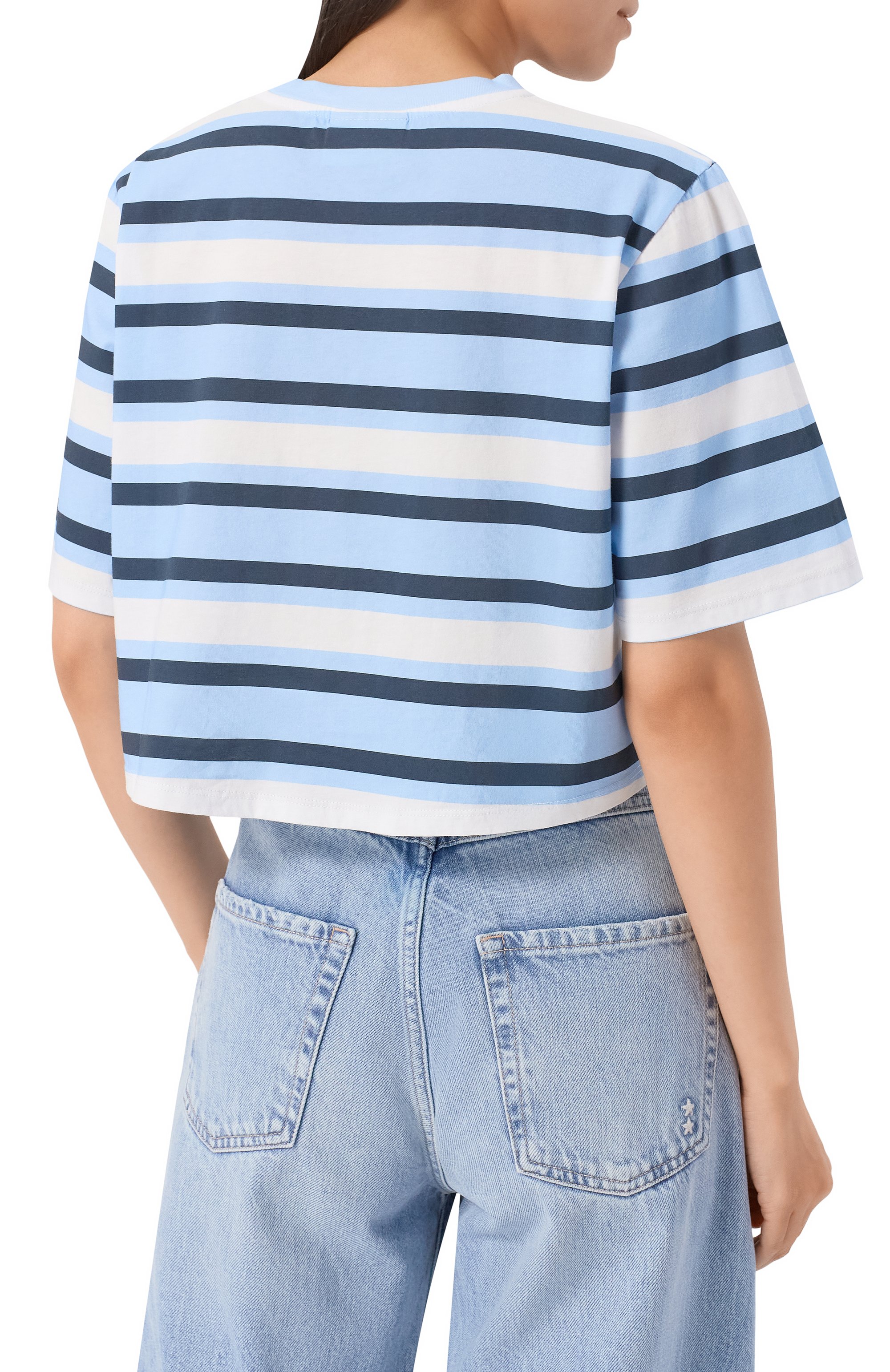 Хлопковая футболка MC2 SAINT BARTH, арт. STBW MALIA/06779H, фото 4