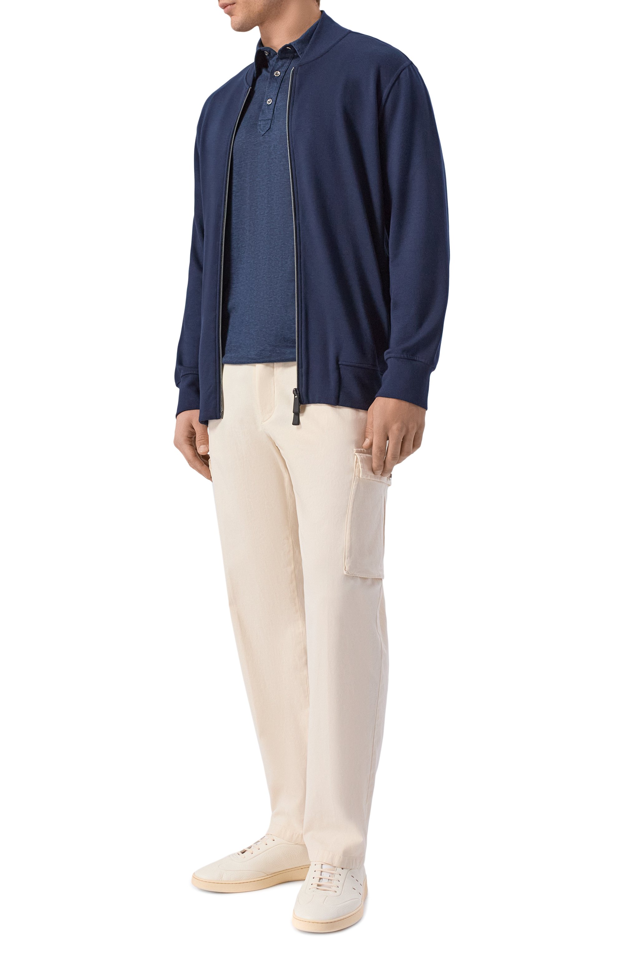 Льняное поло STEFANO RICCI, арт. K919510PCM/T26205, фото 2