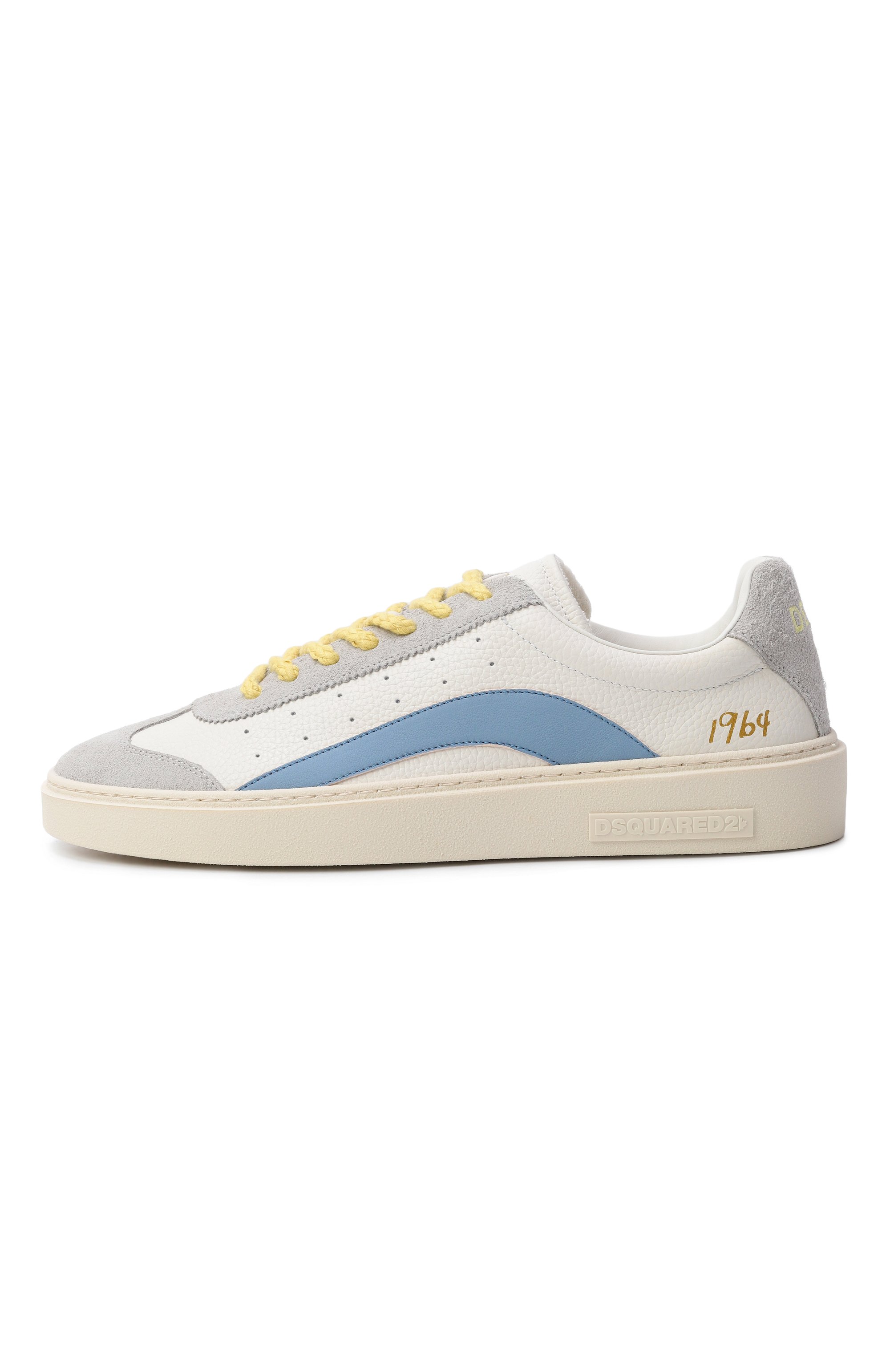 Кожаные кеды rider DSQUARED2, арт. SNM0441/25108722, фото 4