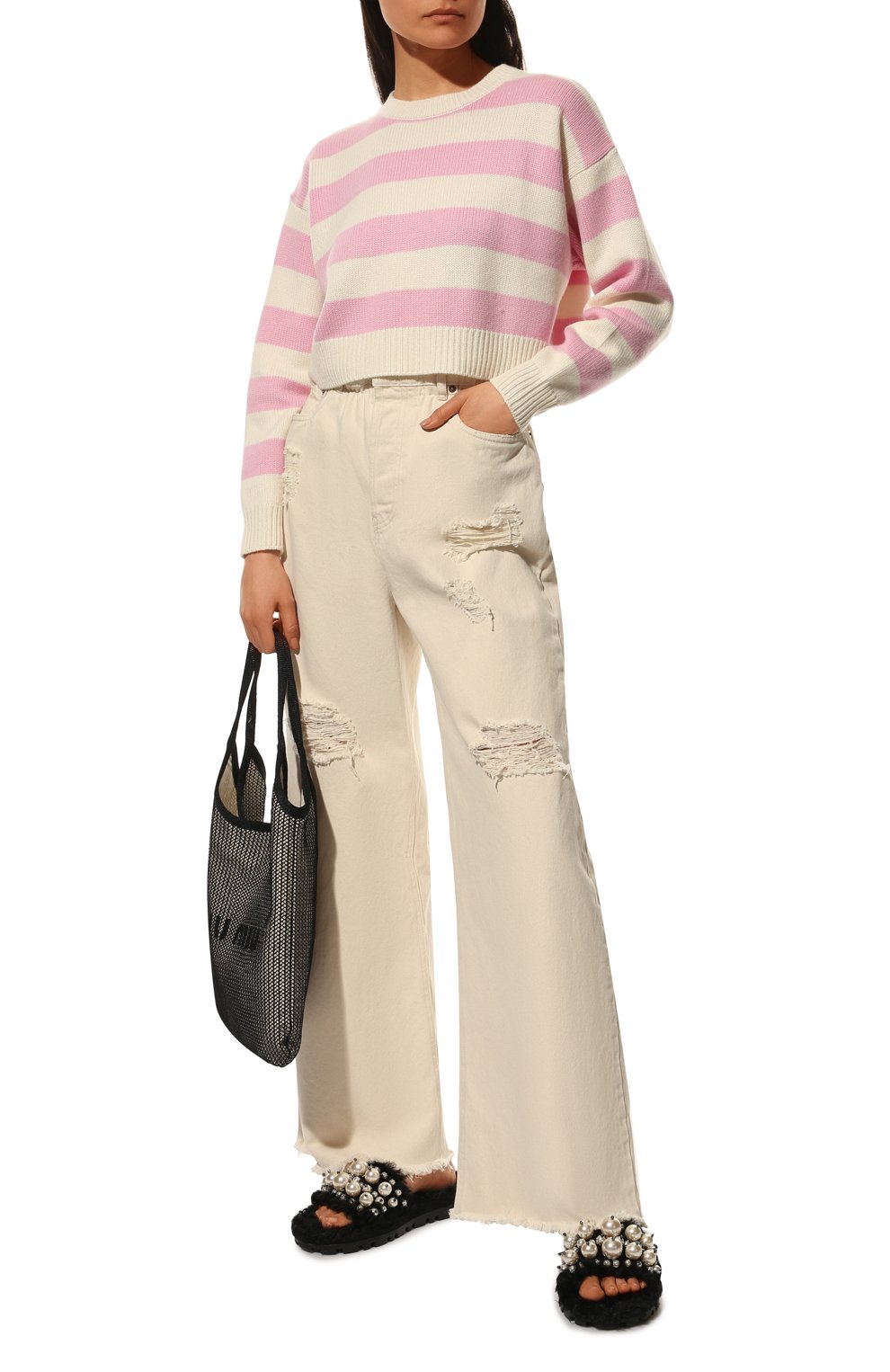 Кашемировый пуловер MIU MIU, арт. MML574-10TH-F0AY1, фото 2