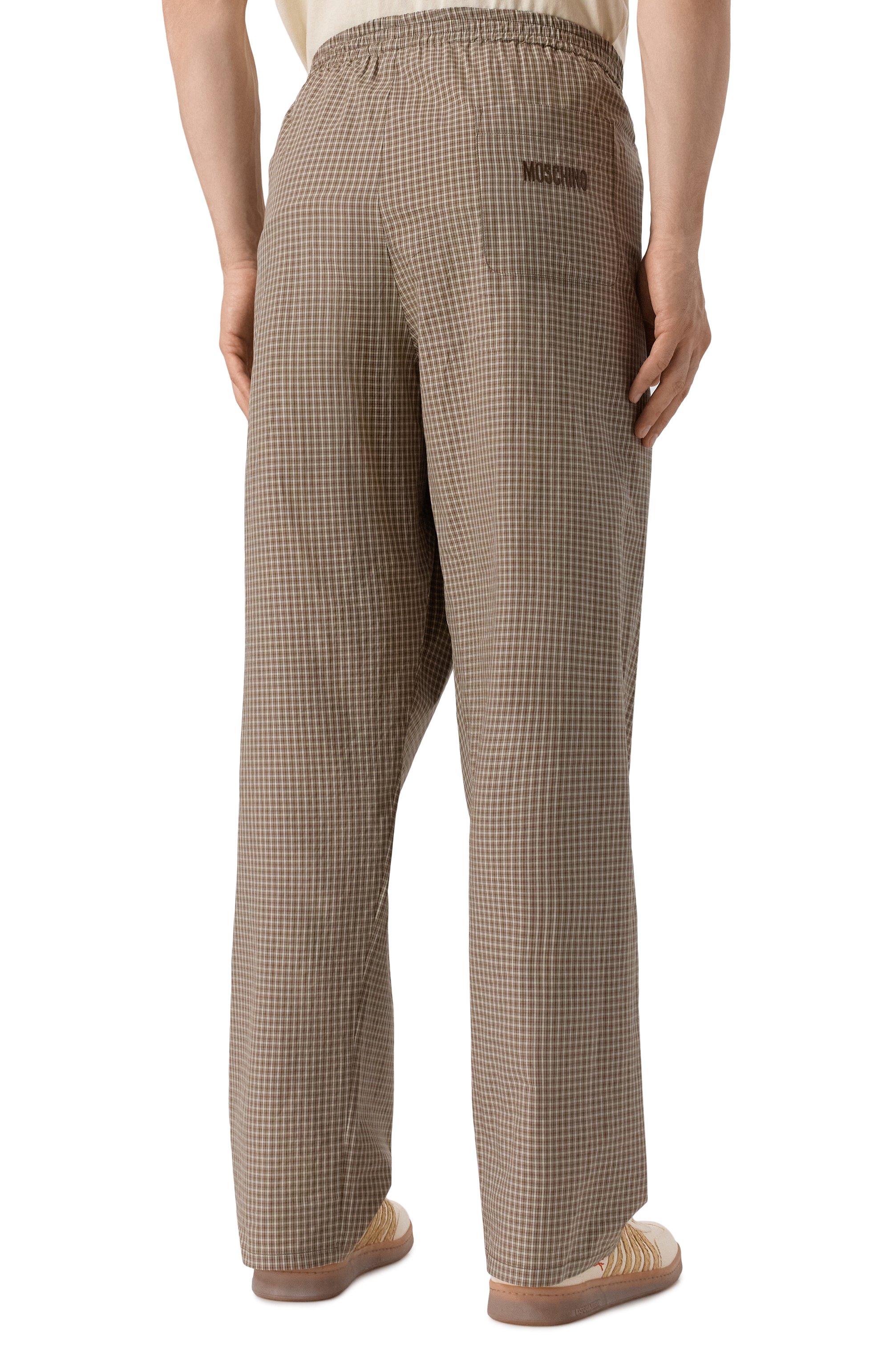 Хлопковые брюки MOSCHINO, арт. A0345/5248, фото 4