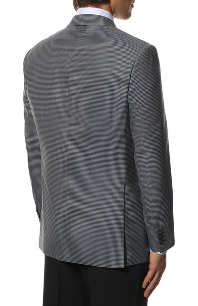 Пиджак из шерсти и шелка BRIONI, арт. RG0J0P/P8A8Z/BRUNIC0, фото 4