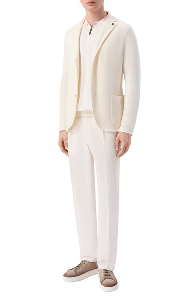 Пиджак изо льна и хлопка GRAN SASSO, арт. 57156/18652, фото 2