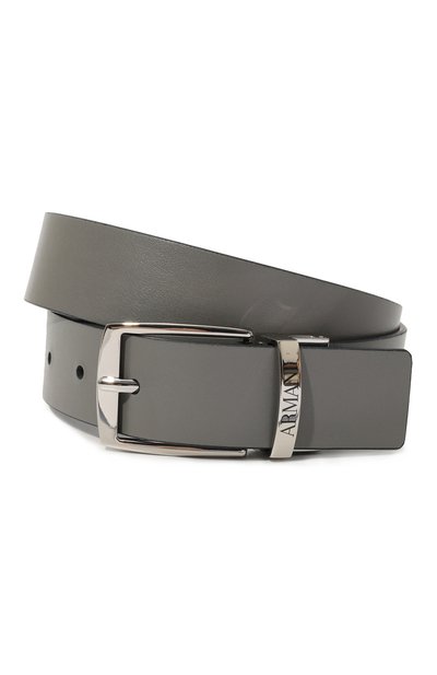 Двусторонний ремень EMPORIO ARMANI темно-синего цвета по цене 9985 руб., арт. 401520/3F560, фото 4 Двусторонний ремень EMPORIO ARMANI, арт. 401520/3F560, фото 4