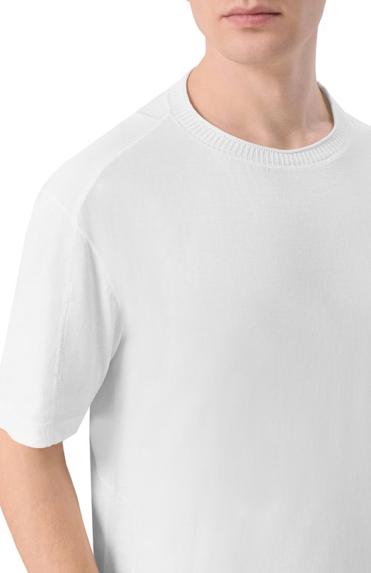 Хлопковая футболка Transit CFUTRC1361 Белый  CFUTRC1361 Фото 5