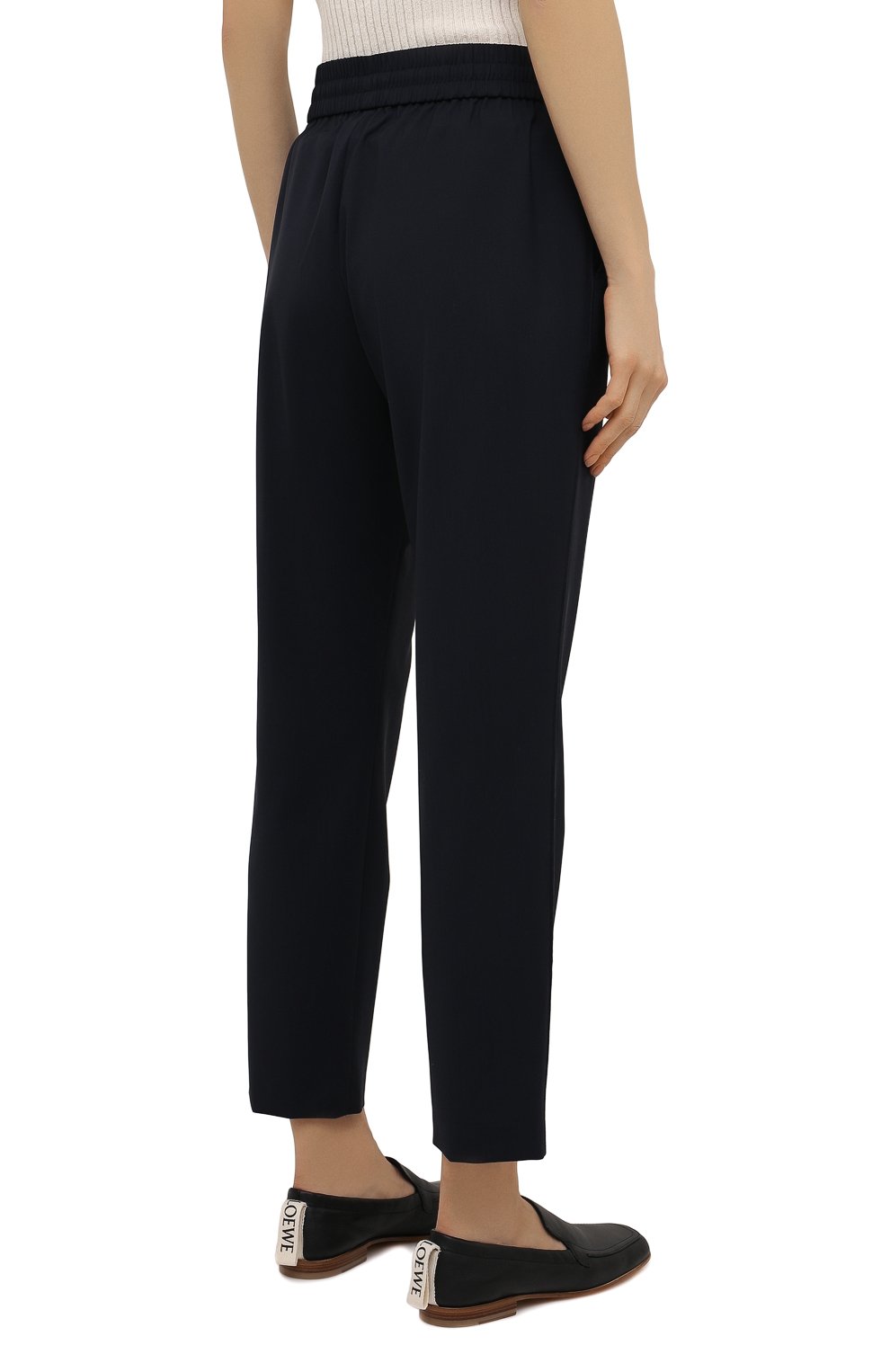 Укороченные шерстяные брюки с эластичным поясом ESCADA SPORT, арт. 5025772, фото 4