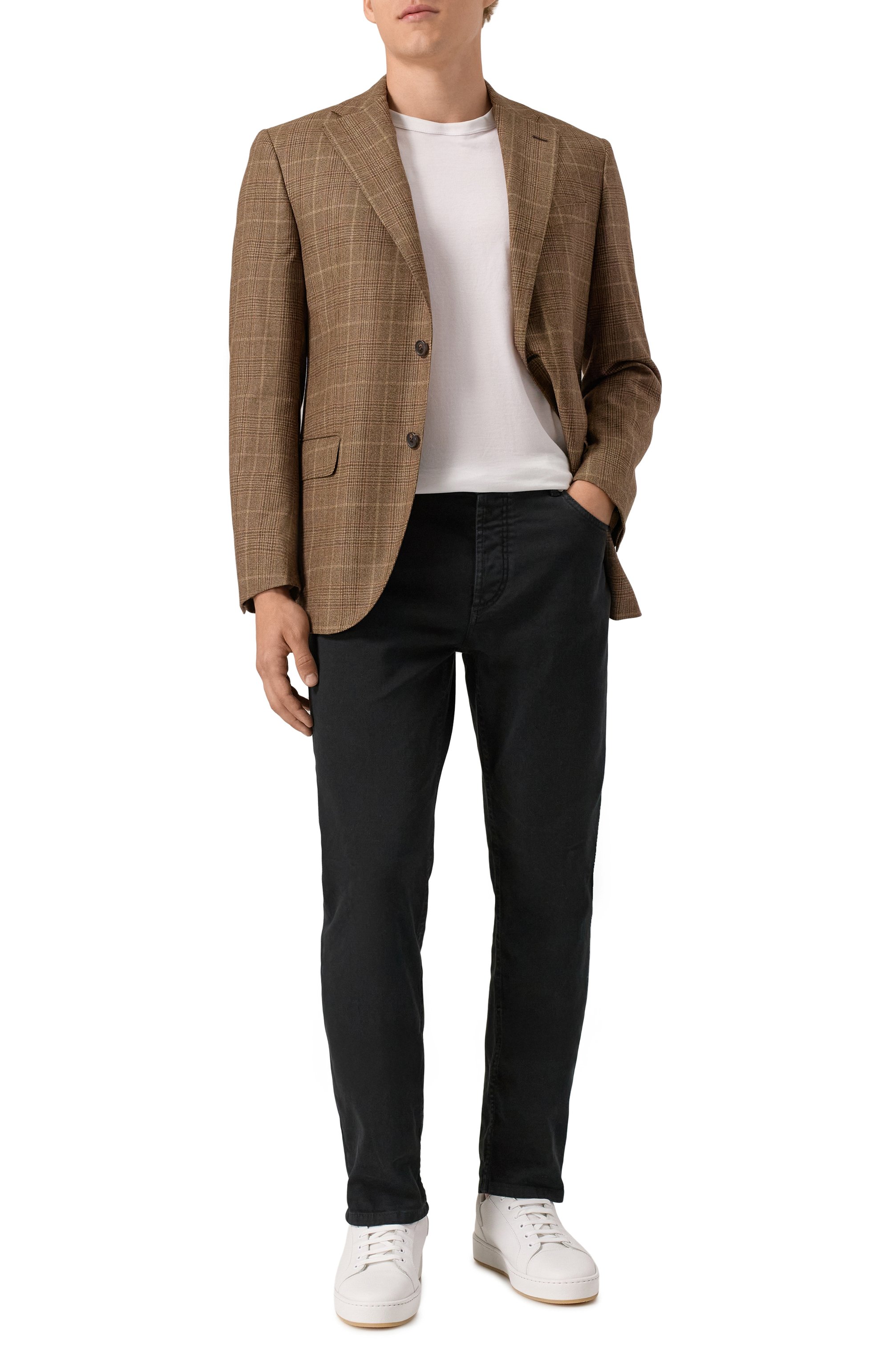 Шерстяной пиджак CORNELIANI, арт. 266008-2616309, фото 3