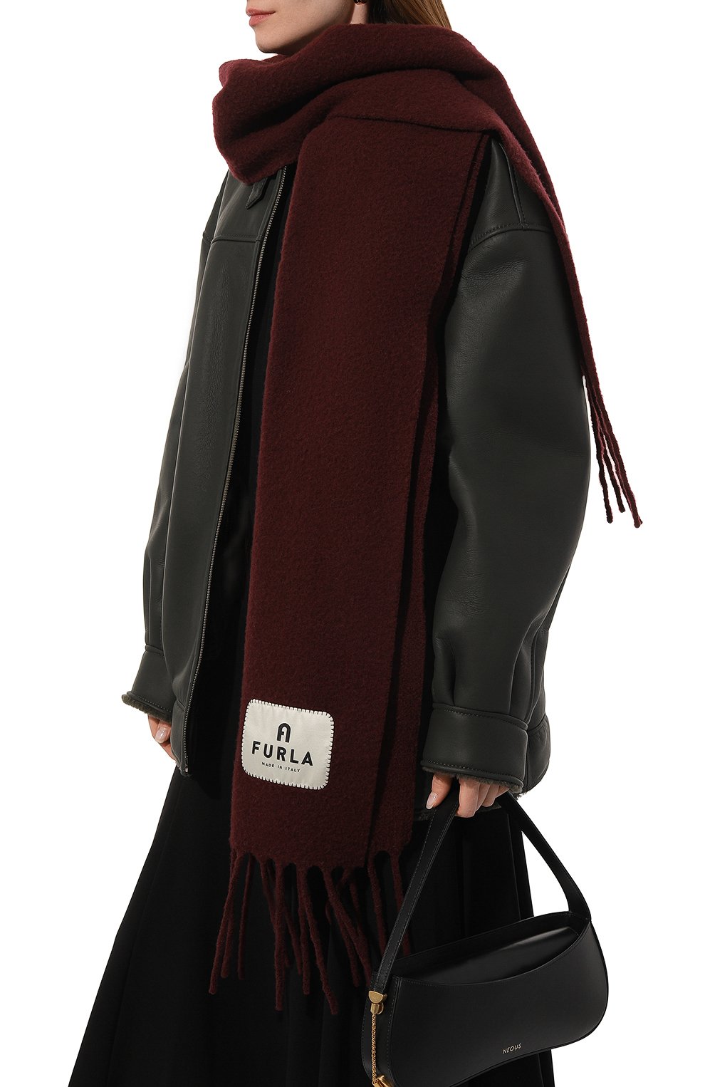 Шерстяной шарф FURLA, арт. WT00028/LH0000, фото 3
