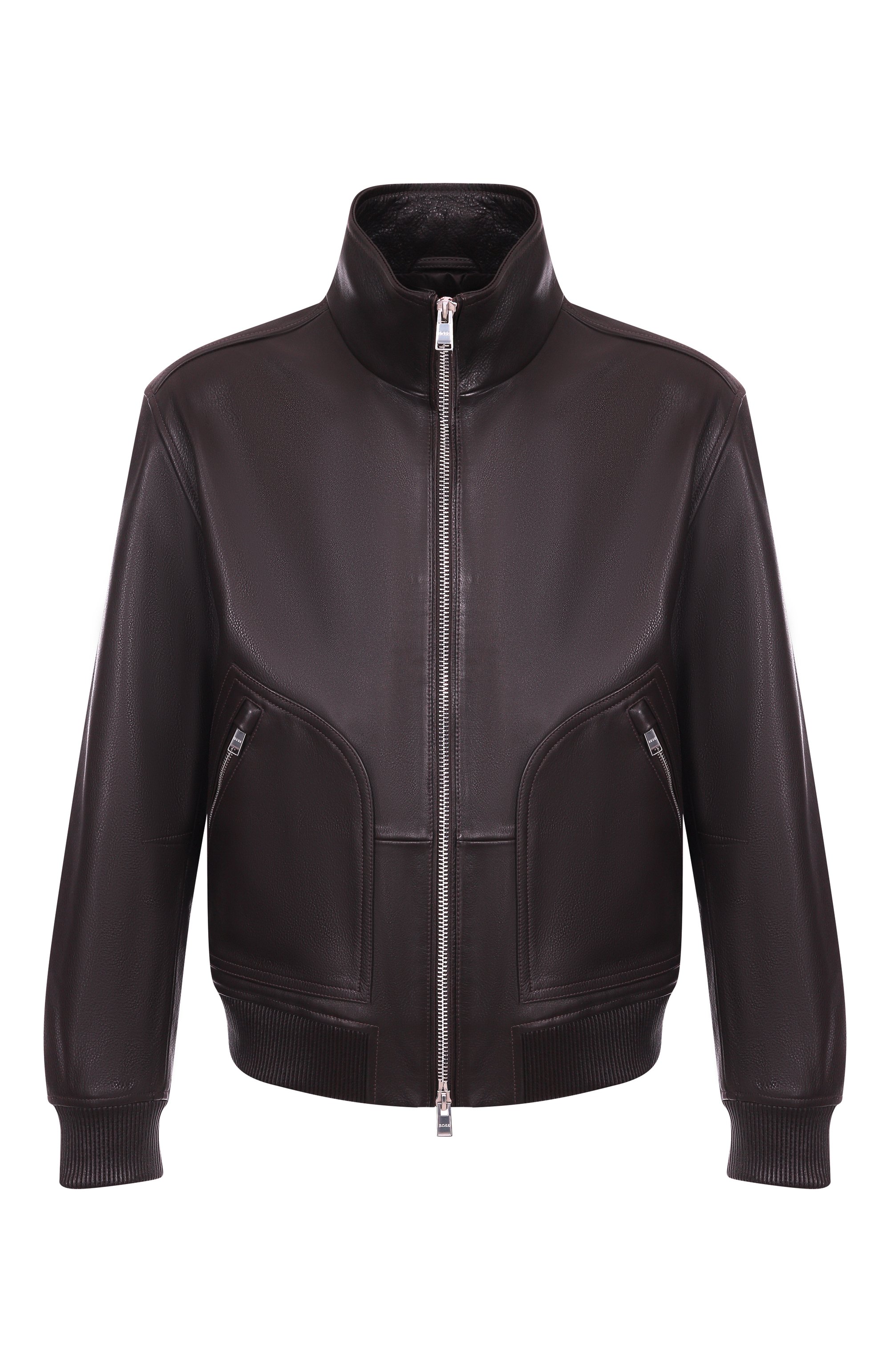 Кожаный бомбер BOSS, арт. 50547589, фото 1