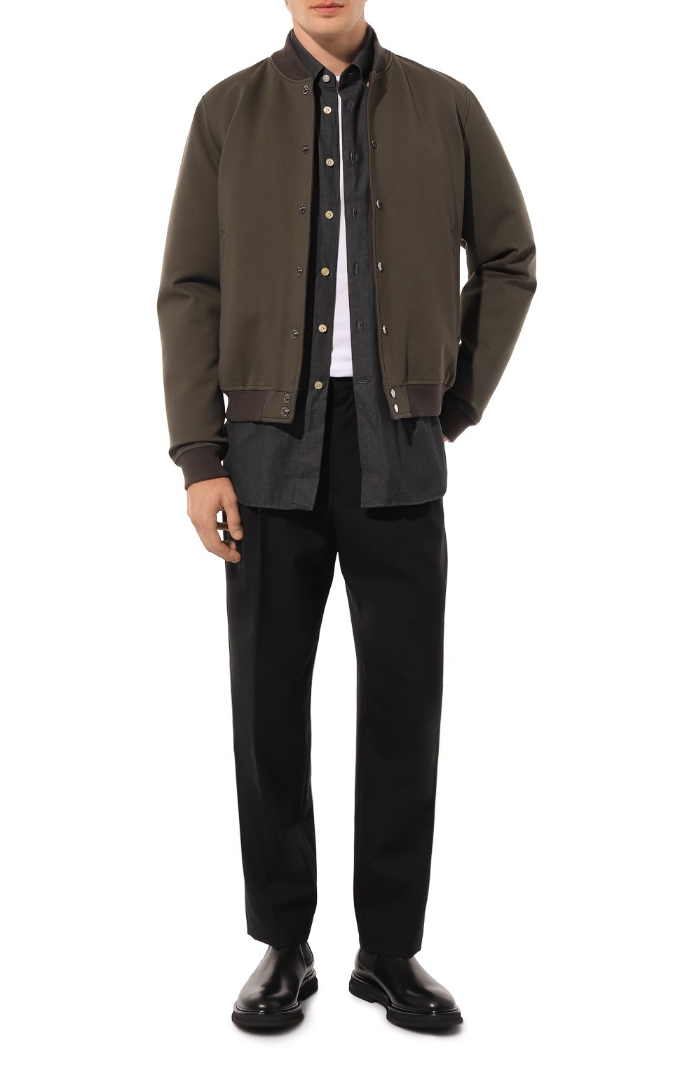 Хлопковая рубашка KITON, арт. UCIDKRBP2H0904301, фото 2