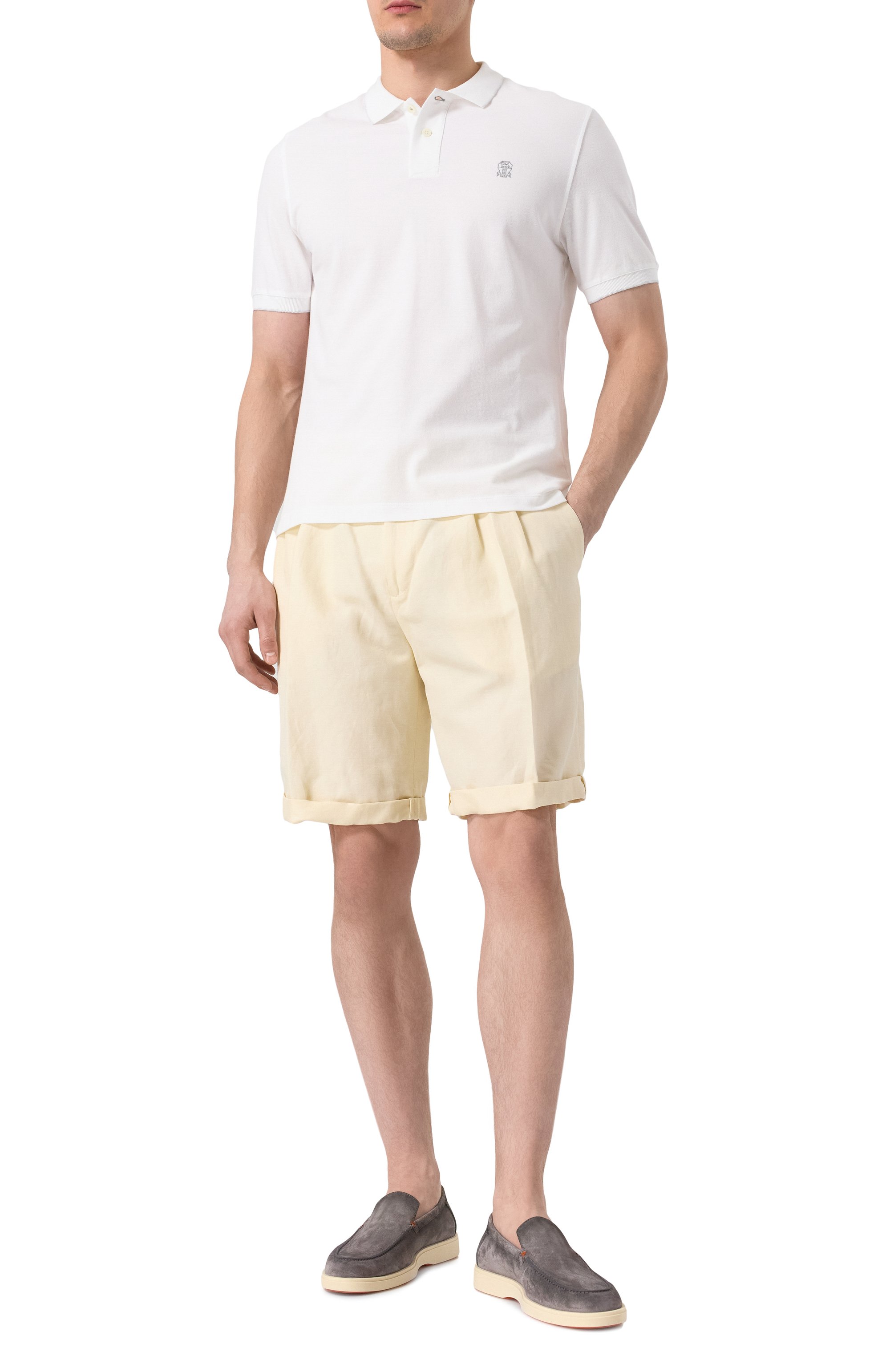 Замшевые лоферы detroit SANTONI, арт. MGDG17824TICBGEX, фото 2