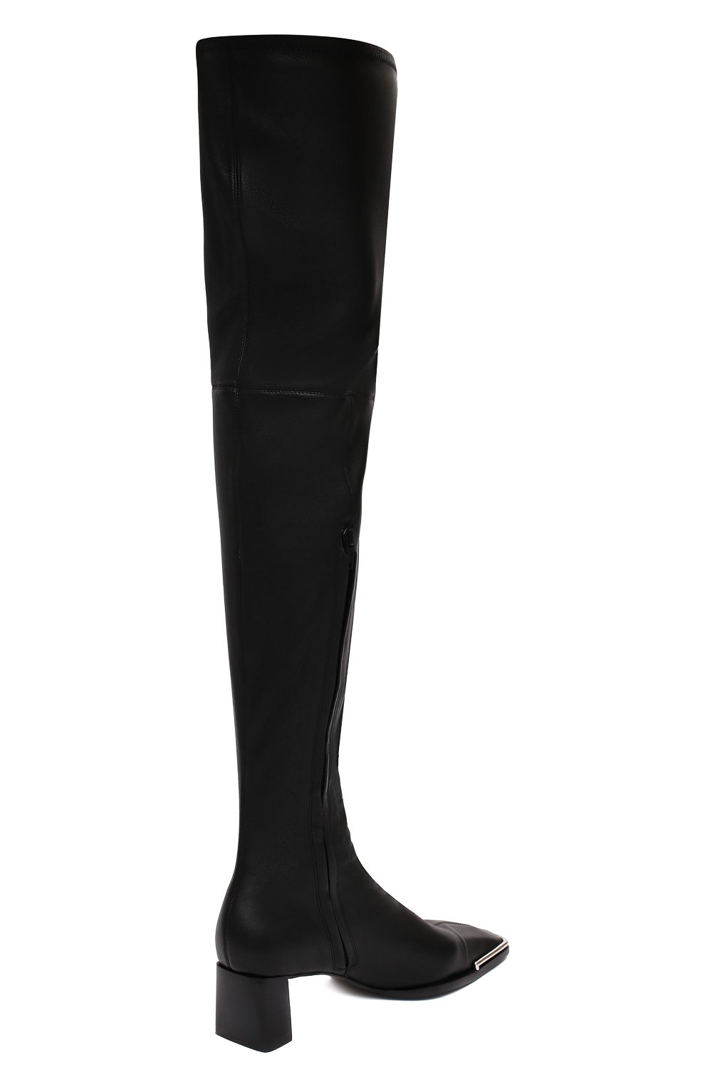 Кожаные ботфорты ALEXANDER WANG, арт. 30C220B084, фото 4