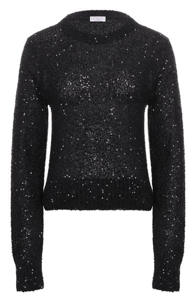 Пуловер изо льна и кашемира BRUNELLO CUCINELLI, арт. MDJ547000, фото 1