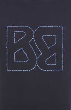 Мужская хлопковая футболка BOGNER темно-синего цвета, арт. 58466604 | Фото 6 (Материал внешний: Хлопок; Рукава: Короткие; Длина (для топов): Станда�ртные; Стили: Кэжуэл; Принт: С принтом; Кросс-КТ: Джерси; Мужское Кросс-КТ: Футболка-одежда; Автоматизация ТО: Проставлено; Автоматизация состава: Проставлено)